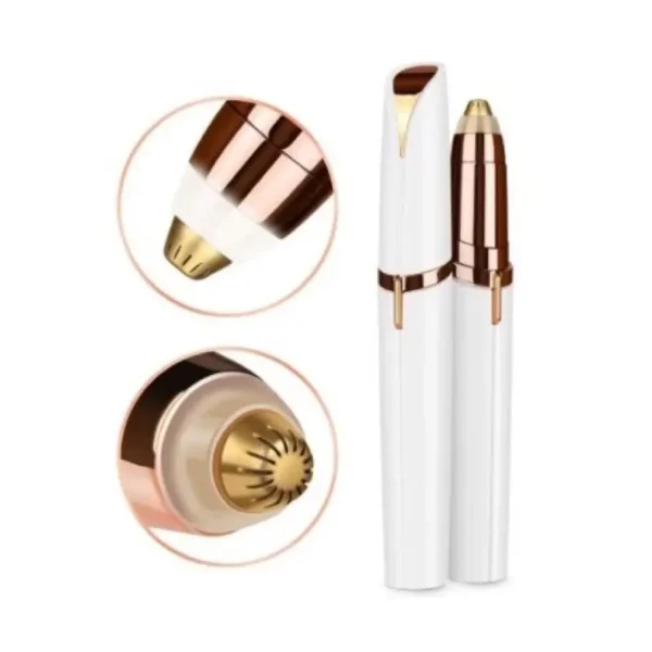 Rechargeable Electric Flawless Eyebrow Depilator Pen With Usb - Imagem 5