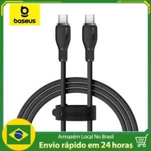 Cabo Turbo USB Tipo C para USB Tipo C 100w 1.2 metros