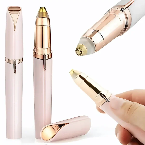 Rechargeable Electric Flawless Eyebrow Depilator Pen With Usb - Imagem 6