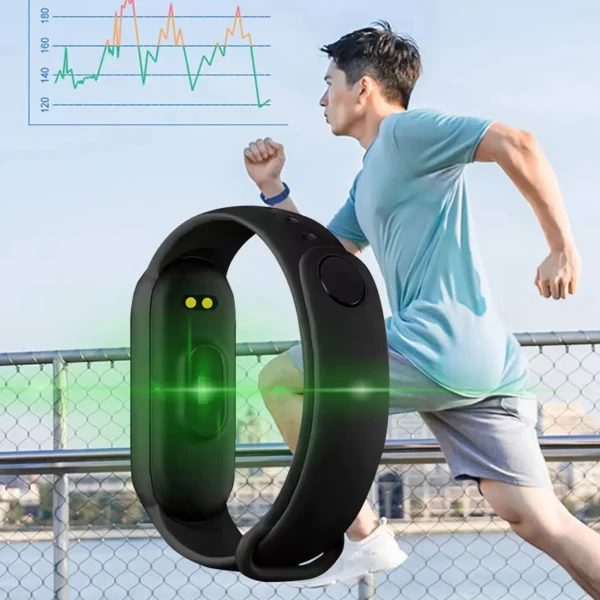 M6 Smart Watch Bluetooth Smartwatch para esporte ou uso pessoal - Imagem 5