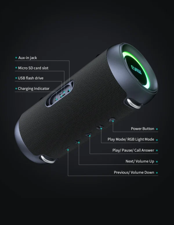 Bluetooth Speaker 60W Bluetooth - Imagem 20