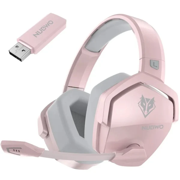 NUBWO  Gaming Headset com Microphone  2.4GHz Bluetooth 5.3 - Imagem 12