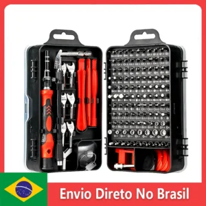 Reparar eletronicos chave metal com Magnetic, Professional  135 in 1