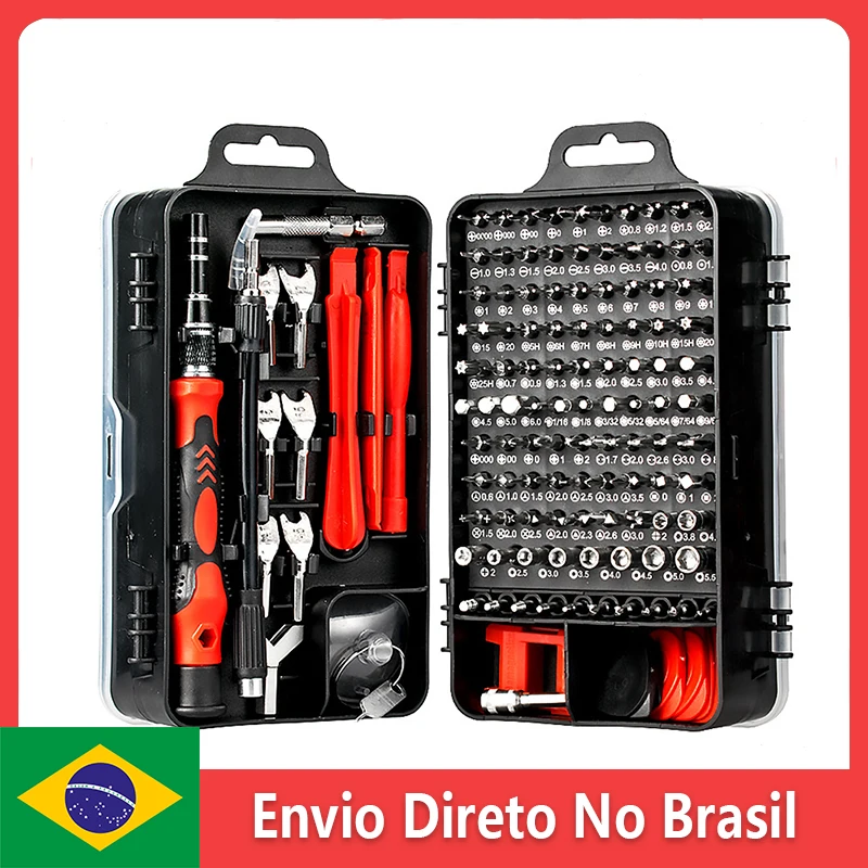 Reparar eletronicos chave metal com Magnetic, Professional  135 in 1