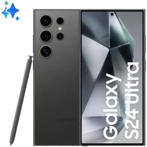 Smartphone Samsung Galaxy S24 Ultra 6,8 "Galaxy AI 256GB Titanium Black 5G 12GB RAM Camera. 200MP Quad + Selfie 12MP 5000mAh