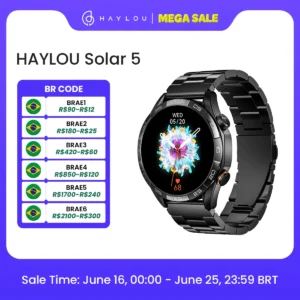 Smartwatch tela 1.58'' AMOLED Display 60Hz