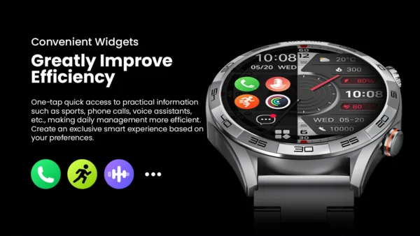 Smartwatch tela 1.58'' AMOLED Display 60Hz - Imagem 41