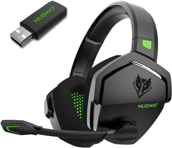 NUBWO  Gaming Headset com Microphone  2.4GHz Bluetooth 5.3 - Imagem 14