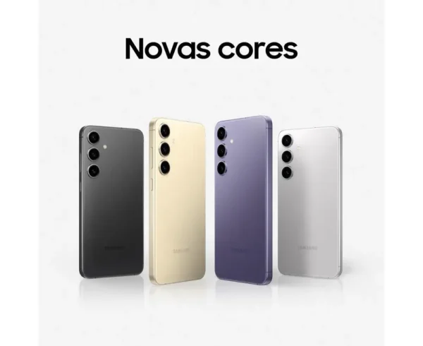 Smartphone Samsung Galaxy S24 + 6,7 "Galaxy AI 256GB Violet 5G 12GB RAM Camera. Triple 50MP + Selfie 12MP Battery 4900mAh Dual Chip - Imagem 2