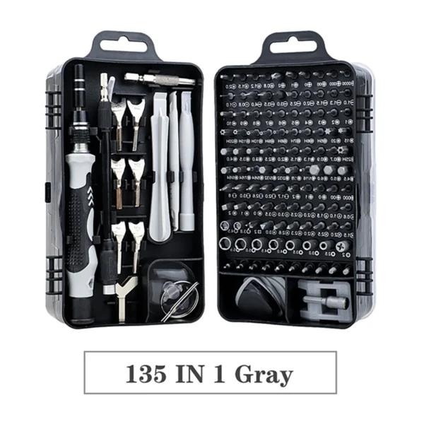 Reparar eletronicos chave metal com Magnetic, Professional  135 in 1 - Imagem 8