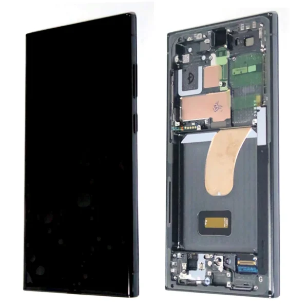 Dynamic AMOLED 6.8'' Replacement For Samsung S23 Ultra LCD Display Touch Screen with Back Glass - Imagem 6