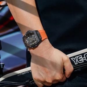 Relógio esportivo casual à prova d'água pulseira de silicone com luz noturna