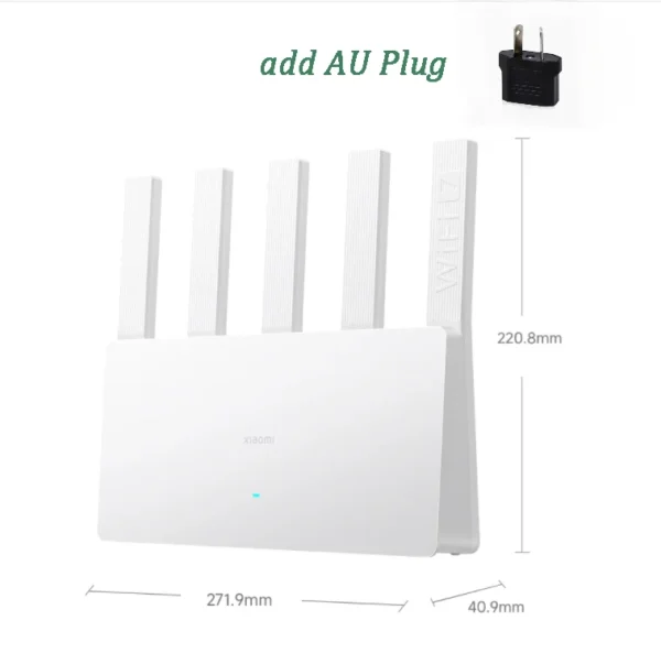 XIAOMI Roteador WiFi 7 5011Mbps 2.4G/2.5GHz Network - Imagem 10