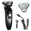 Barbeador Kemei  LCD Display Electric   KM-1524 recarregável - Imagem 4