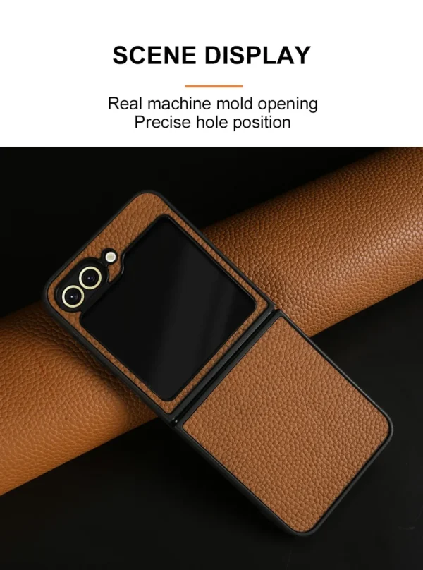 capa de luxo para Samsung Galaxy Z Flip6 - Imagem 25