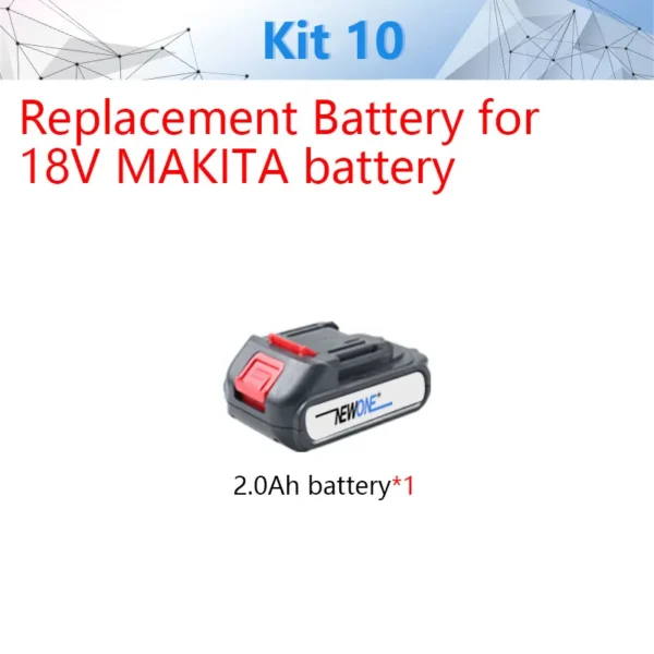 Multi-function Machine For Makita 18V Battery - Imagem 14