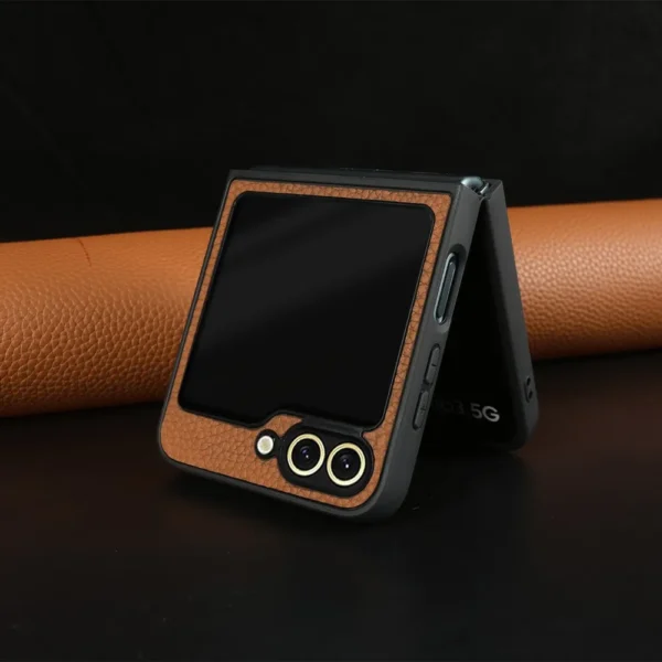 capa de luxo para Samsung Galaxy Z Flip6 - Imagem 34