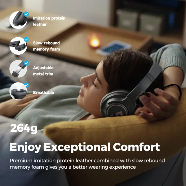 Fone de ouvido SoundPEATS Bluetooth  Wireless - Imagem 3