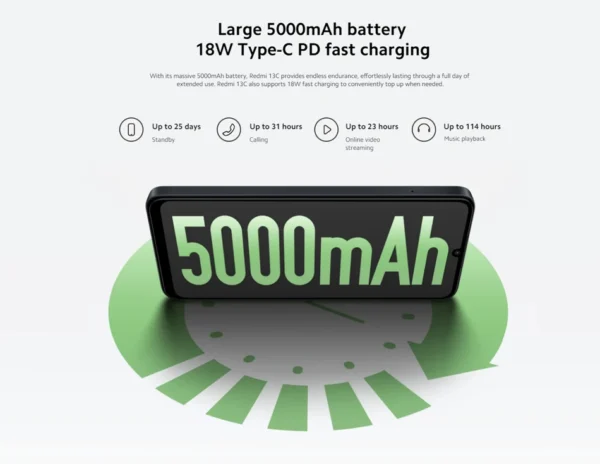 Xiaomi Redmi 13C  8RAM 256GB   90Hz 6.74" Display MIUI 14 - Imagem 31