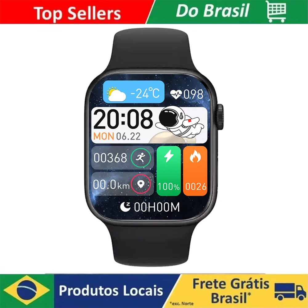 Smart watch series 9 AMOLED  NFC GPS