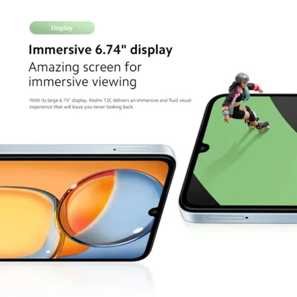 Xiaomi Redmi 13C  8RAM 256GB   90Hz 6.74" Display MIUI 14 - Imagem 3