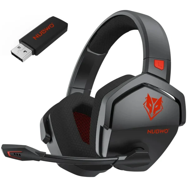 NUBWO  Gaming Headset com Microphone  2.4GHz Bluetooth 5.3 - Imagem 11