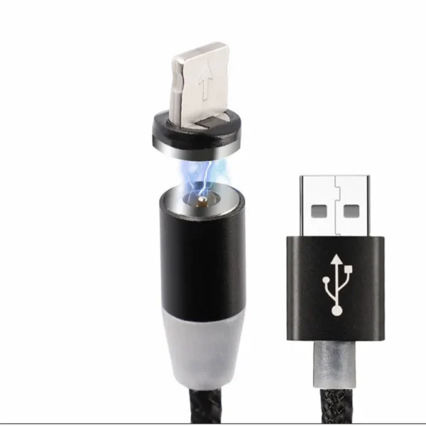 Android Type C 3 In 1 Magnetic Charger Usb Cable iPhone - Imagem 5