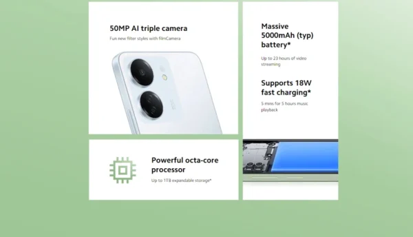 Xiaomi Redmi 13C  8RAM 256GB   90Hz 6.74" Display MIUI 14 - Imagem 15