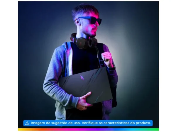Gamer Notebook Acer Nitro V15 Intel Core i5 512GB SSD 16GB RAM 15,6 "Full HD 144Hz IPS RTX 3050 6GB ANV15-51-582R - Imagem 3