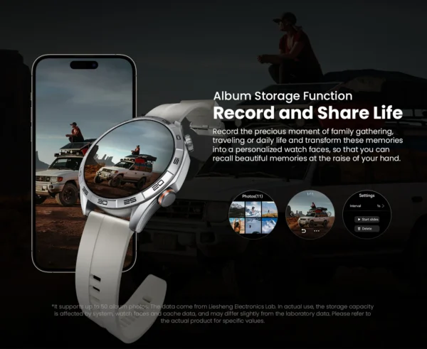 Smartwatch tela 1.58'' AMOLED Display 60Hz - Imagem 32