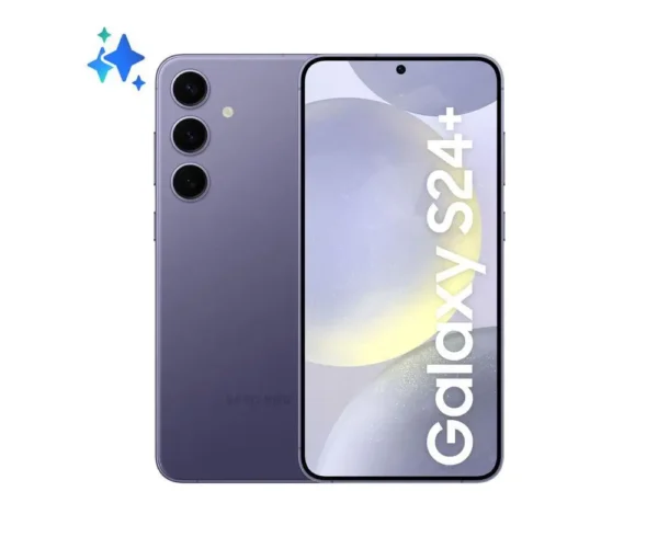 Smartphone Samsung Galaxy S24 + 6,7 "Galaxy AI 256GB Violet 5G 12GB RAM Camera. Triple 50MP + Selfie 12MP Battery 4900mAh Dual Chip