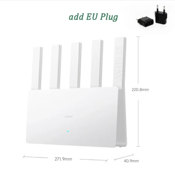 XIAOMI Roteador WiFi 7 5011Mbps 2.4G/2.5GHz Network - Imagem 7