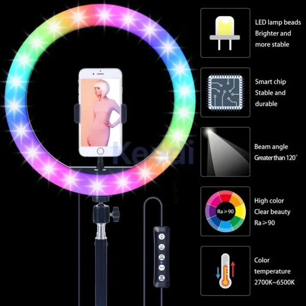 Ring Light 12 Inch 30cm 8 inch - Imagem 6