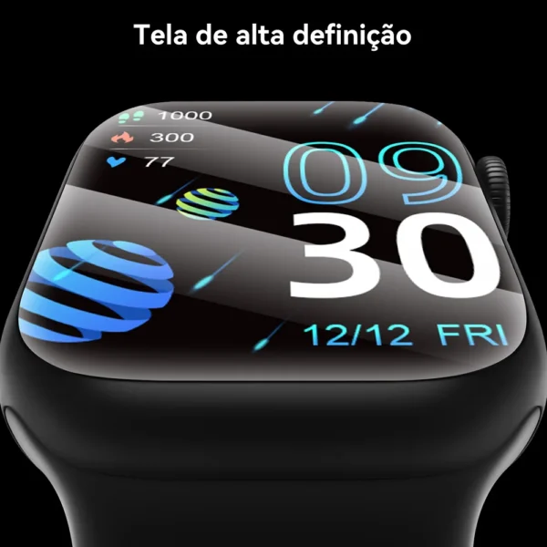 Smart watch series 9 AMOLED  NFC GPS - Imagem 11