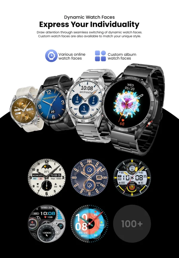 Smartwatch tela 1.58'' AMOLED Display 60Hz - Imagem 30