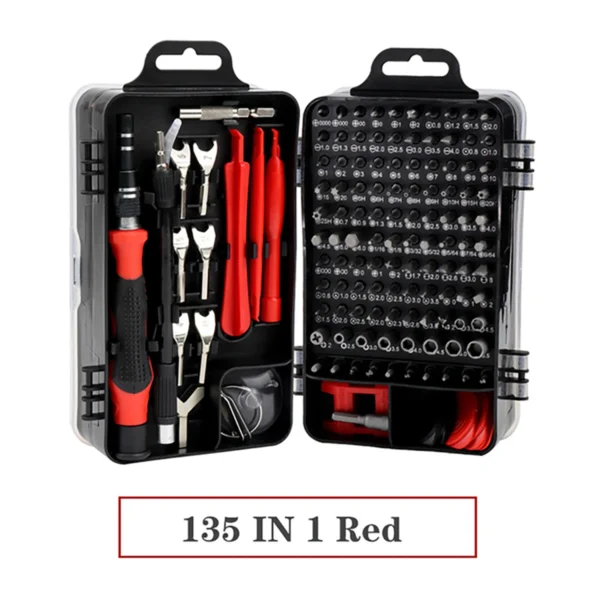 Reparar eletronicos chave metal com Magnetic, Professional  135 in 1 - Imagem 7