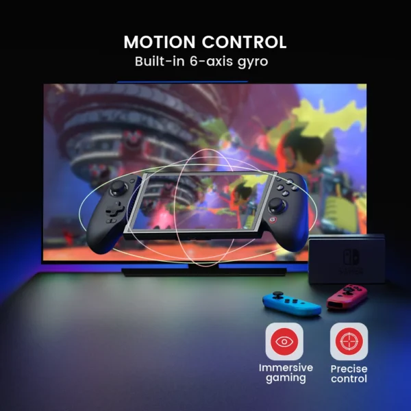 Controle Bluetooth gamer para  Nintendo Switch - Imagem 5