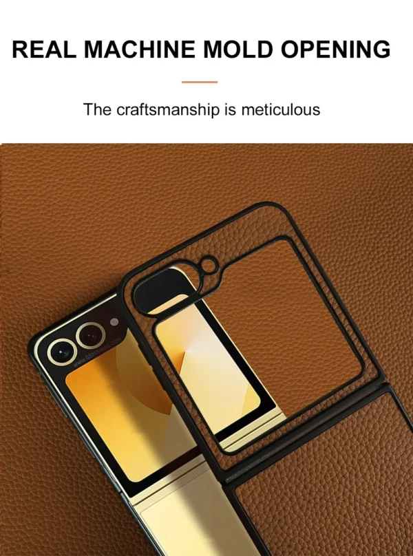 capa de luxo para Samsung Galaxy Z Flip6 - Imagem 24