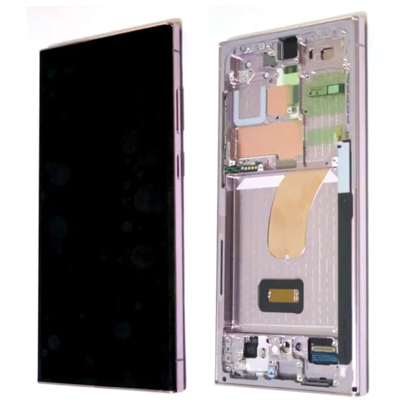 Dynamic AMOLED 6.8'' Replacement For Samsung S23 Ultra LCD Display Touch Screen with Back Glass - Imagem 5