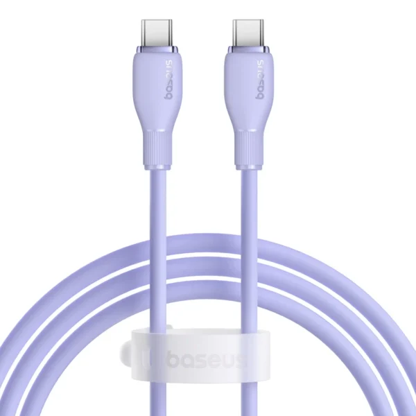 Cabo Turbo USB Tipo C para USB Tipo C 100w 1.2 metros - Imagem 2
